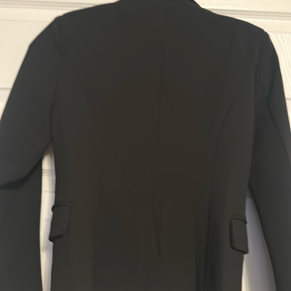 Misguided black polyester fashionable casual dressy blazer, Size Xsmall - Picture 8 of 11